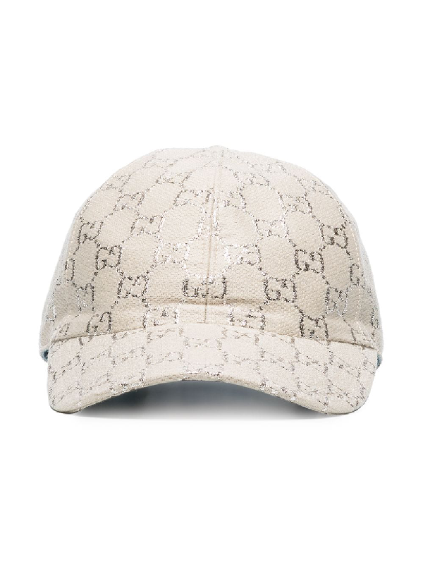 silver gucci hat