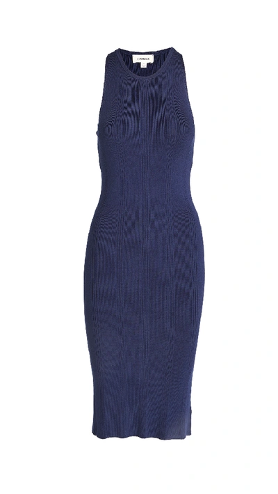 Shop L Agence Shelby Bodycon Dress In Midnight