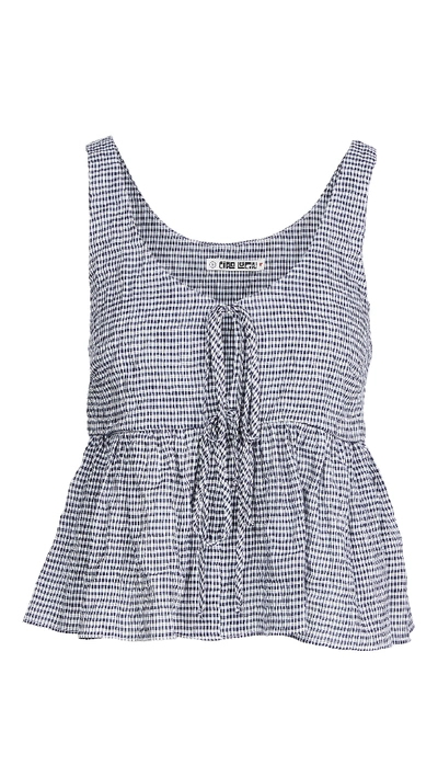 Shop Ciao Lucia Gingham Rocco Top