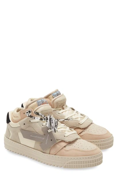 Shop Off-white Off Court Low Sneaker In Beige