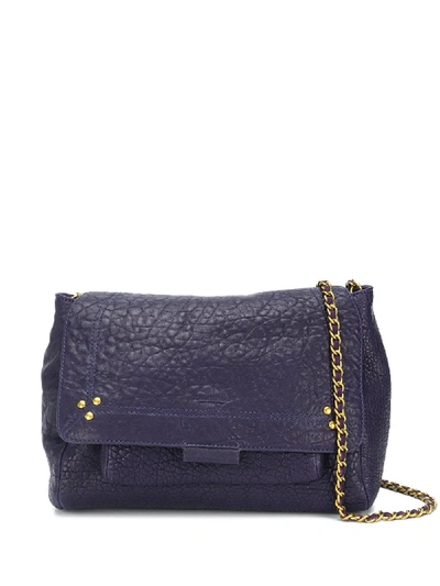 Shop Jérôme Dreyfuss Lulu M Shoulder Bag In Purple