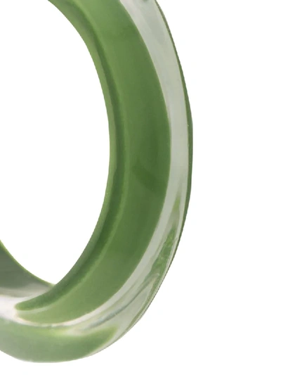 Shop Alison Lou Fall Small Jelly Hoops In Green