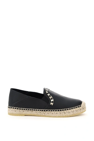 Shop Ferragamo Telendos Convertible Espadrilles In Nero (black)