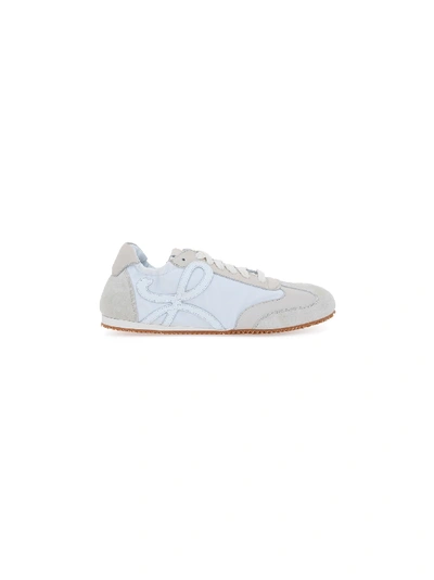 Shop Loewe Ballet Runner Sneakers In White