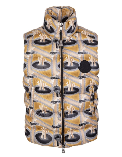 Shop Moncler 2  1952 Parker Vest Gold Tone