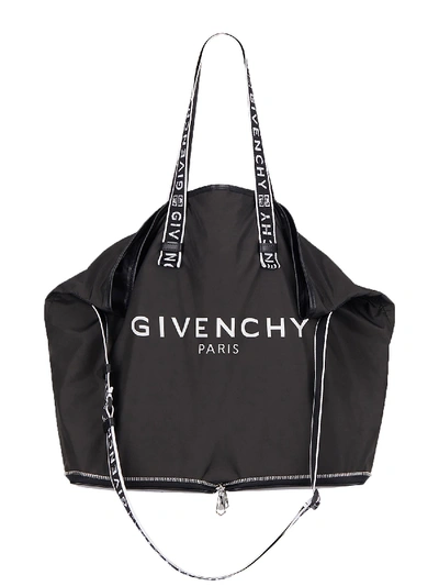 Shop Givenchy Folding Tote Bag In Nero