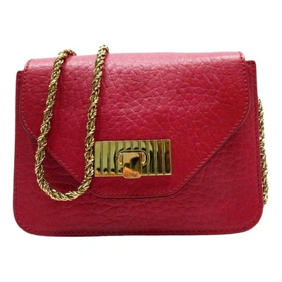 Pre-owned Chloé Red Leather Handbag