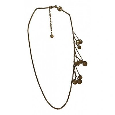 Pre-owned Reminiscence Silver Necklace In Gold