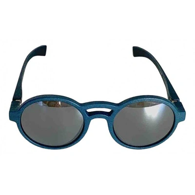 Pre-owned Mykita Blue Sunglasses
