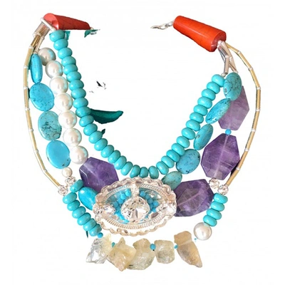 Pre-owned Reminiscence Necklace In Turquoise