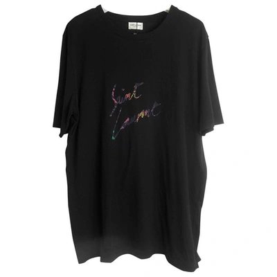 Pre-owned Saint Laurent T-shirt In Black