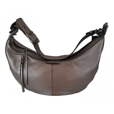 Pre-owned Karl Silver Leather Handbag