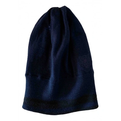 Pre-owned Kenzo Navy Wool Hat & Pull On Hat