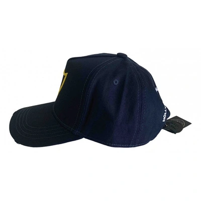 Pre-owned Htc Blue Cotton Hat & Pull On Hat