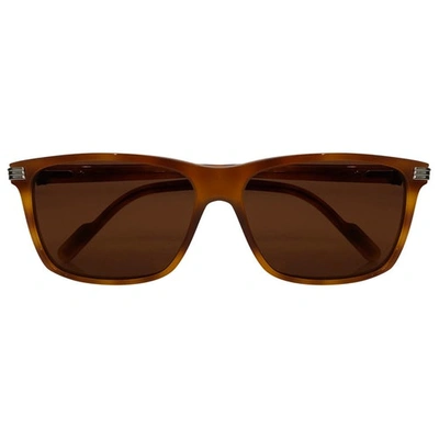 Pre-owned Cartier Brown Plastic Sunglasses