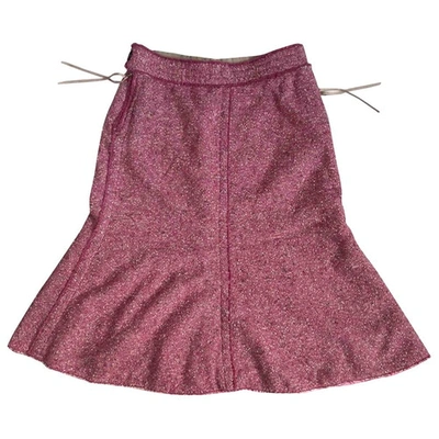 Pre-owned Marc Jacobs Mid-length Skirt In Pink