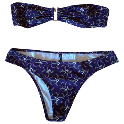 Pre-owned Laura Urbinati Purple Swimwear