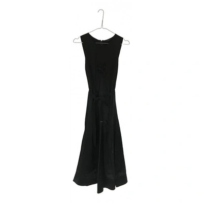 Pre-owned Joseph Mid-length Dress In Black