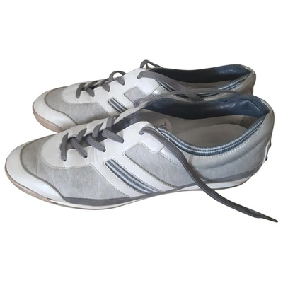 Pre-owned Tod's Grey Cloth Trainers