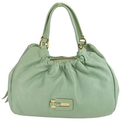 Pre-owned Max Mara Green Leather Handbag