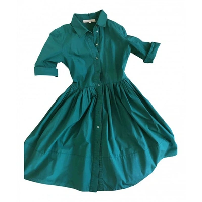Pre-owned Vanessa Bruno Green Cotton Dress