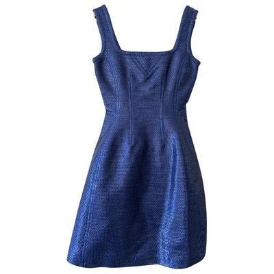 Pre-owned Carven Blue Cotton Dress