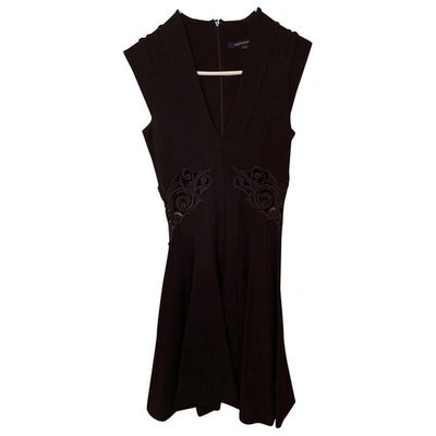 Pre-owned French Connection Mid-length Dress In Black