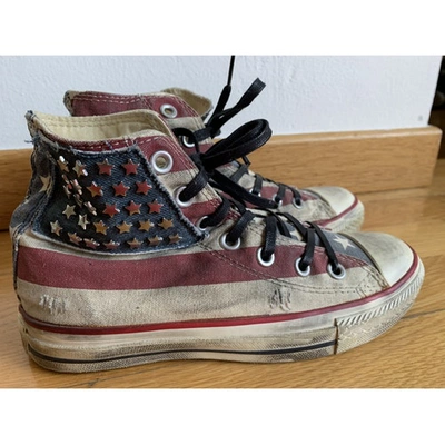 Pre-owned Converse Cloth Trainers