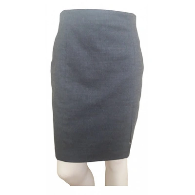 Pre-owned Hemisphere Mini Skirt In Grey