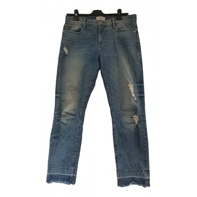 Pre-owned Frame Blue Denim - Jeans Jeans