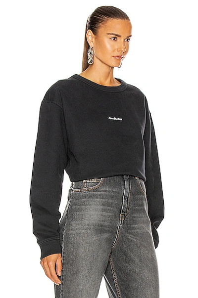 Shop Acne Studios Fierre Sweatshirt In Black