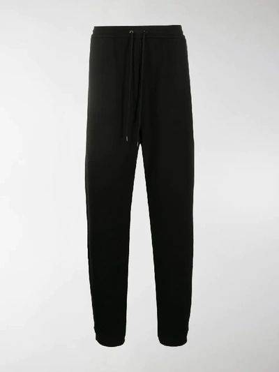 Shop Moncler Genius Drawstring Logo-trim Track Pants In Black