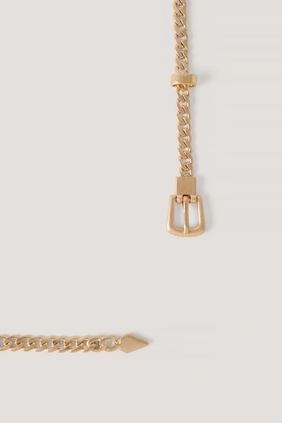 Shop Na-kd Mini Chain Belt Gold