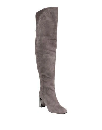 Shop Marc Ellis Boots In Dove Grey