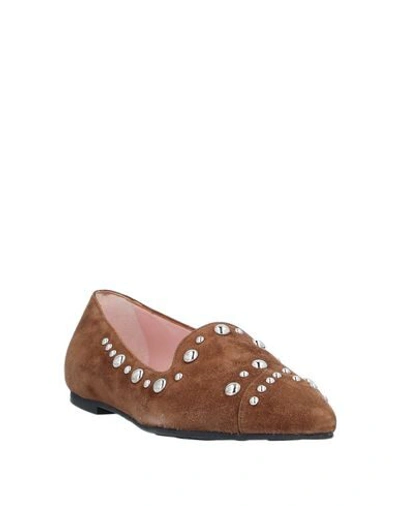 Shop Pretty Ballerinas Loafers In Brown