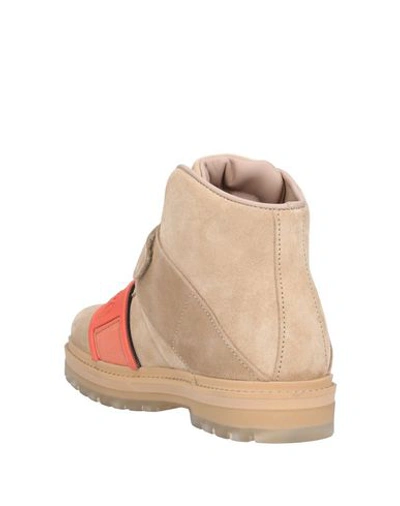 Shop Rick Owens Ankle Boot In Camel