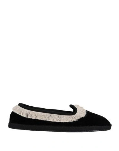 Shop Allagiulia Loafers In Black