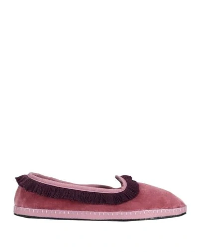 Shop Allagiulia Loafers In Pink