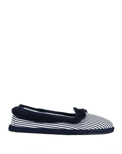 Shop Allagiulia Loafers In Dark Blue