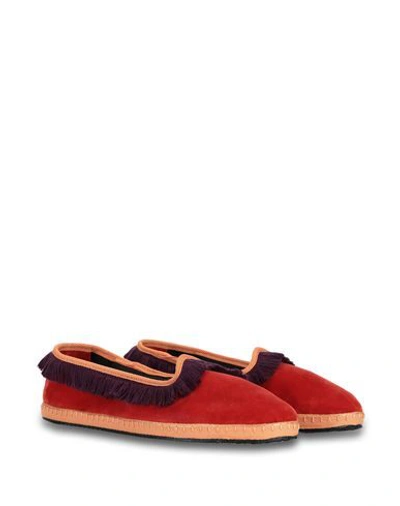 Allagiulia Loafers In Red