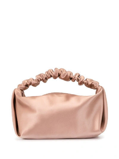 Shop Alexander Wang Scrunchie Mini Bag In Pink
