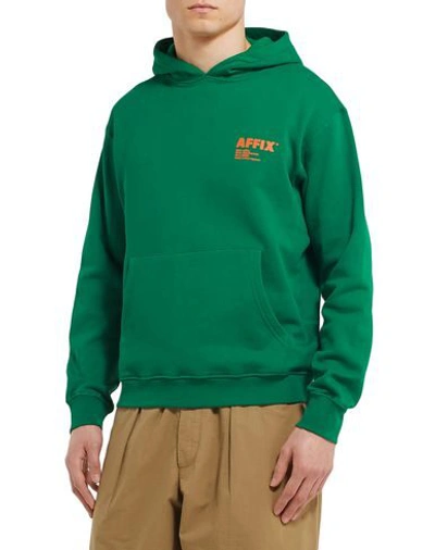 Shop Affix Sweatshirts In Green