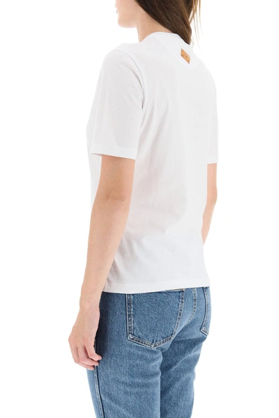 Shop Mcm T-shirt With Logo In White