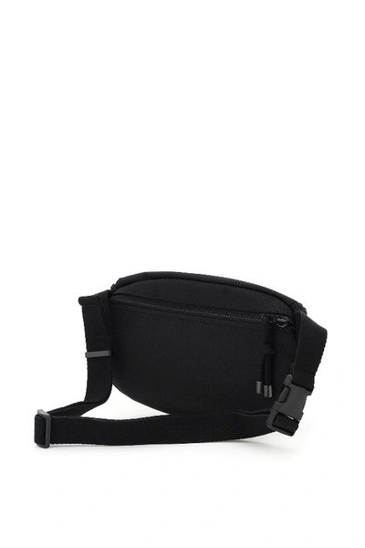 Shop Vetements Rhinestone Logo Beltpack In Black