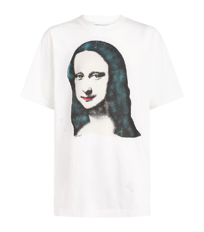 Shop Off-white Oversized Mona Lisa T-shirt