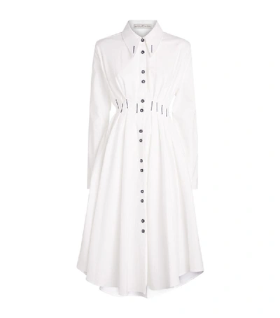 Shop Palmer Harding Palmer//harding Escen Midi Shirt Dress