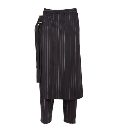 Shop Palmer Harding Palmer//harding Lina Skirt-panel Trousers