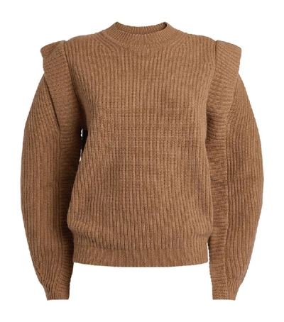 Shop Isabel Marant Bolton Cashmere-wool Sweater