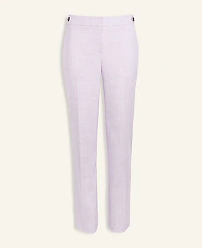 Shop Ann Taylor The Straight Pant In Mountain Lavender
