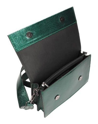 Shop Marc Ellis Cross-body Bags In Emerald Green